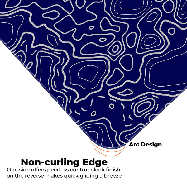 Topographic Deskmat