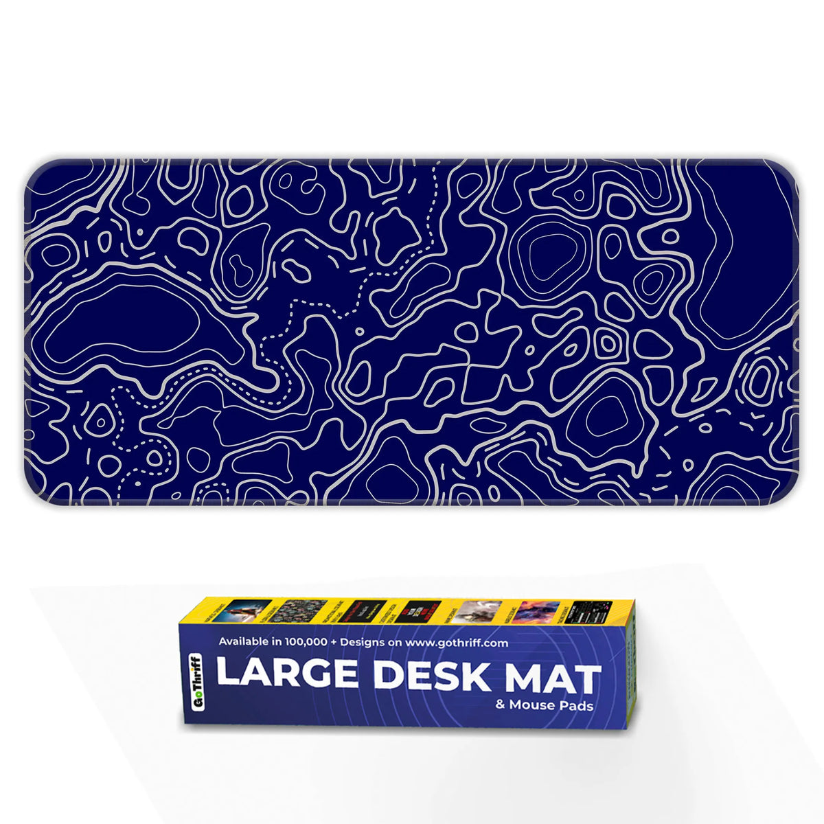 Topographic Deskmat