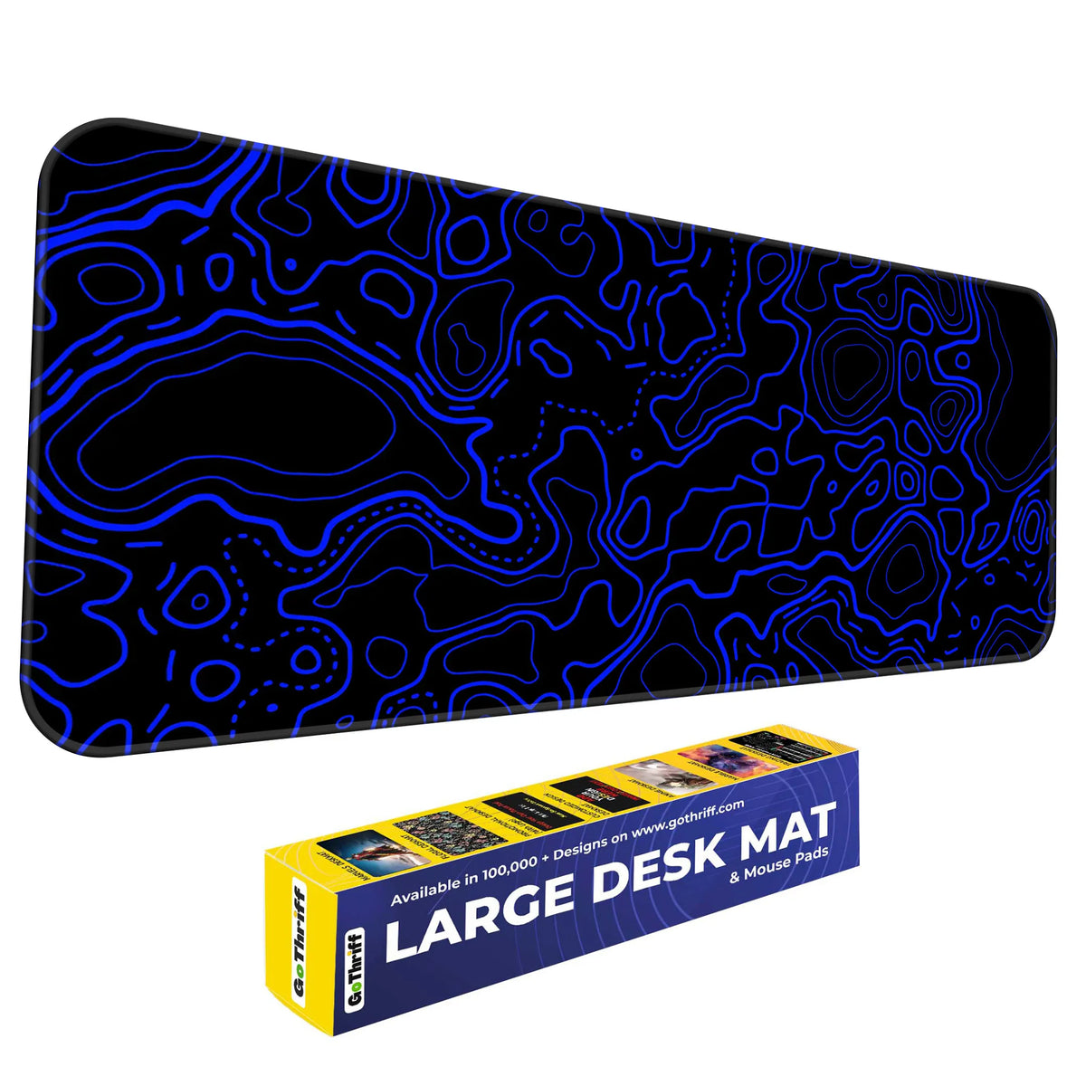 Topographic Deskmat