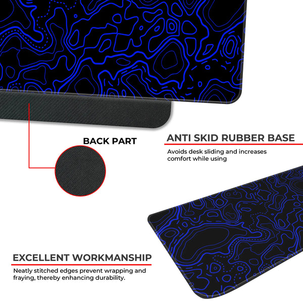 Topographic Deskmat