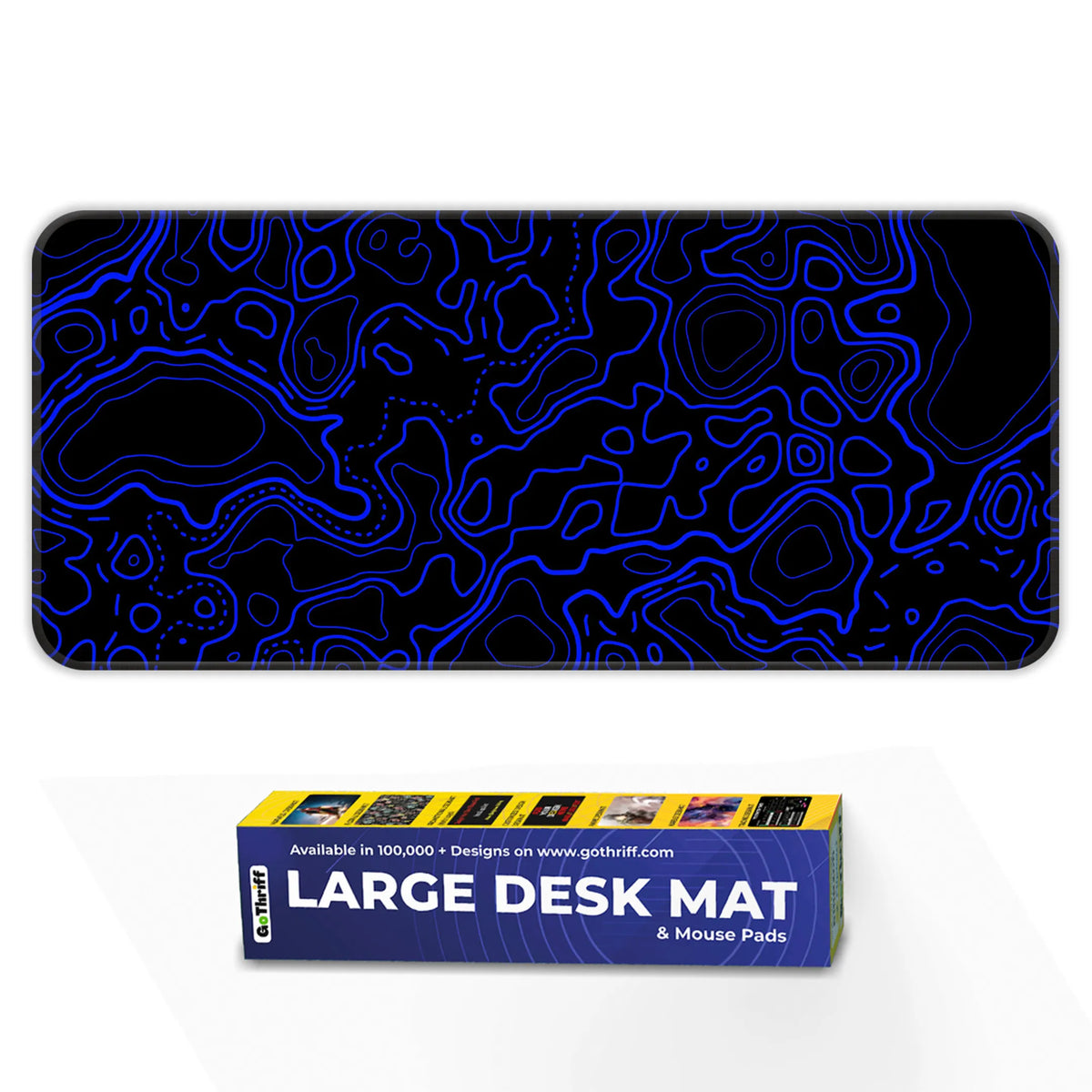 Topographic Deskmat