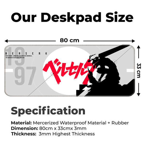 Berserk Anime Deskmat