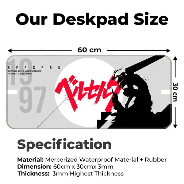 Berserk Anime Deskmat