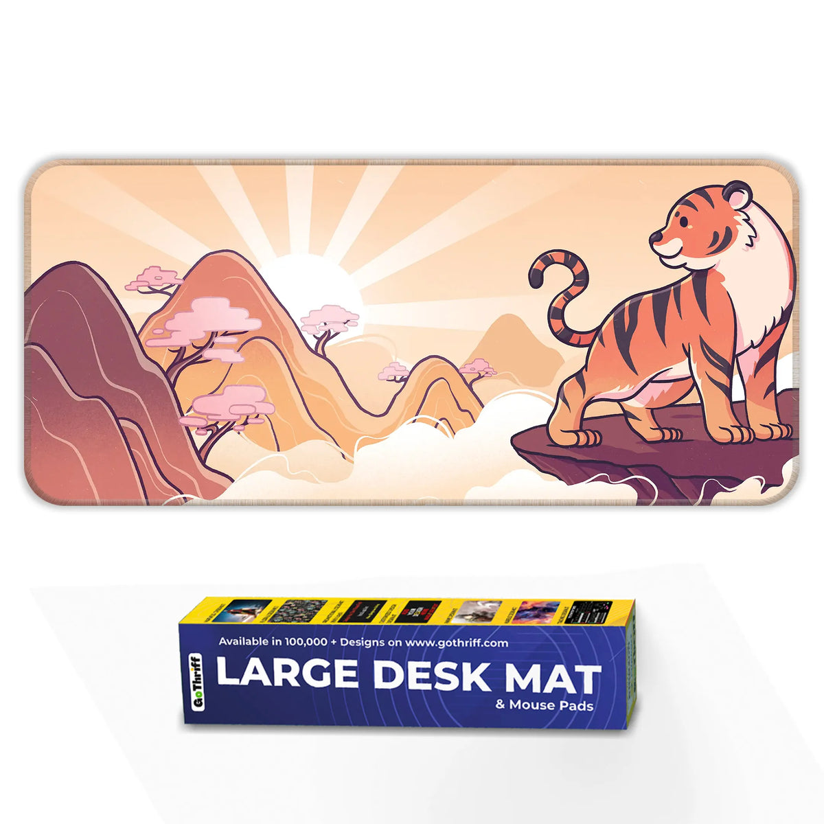 Tiger Sun Deskmat
