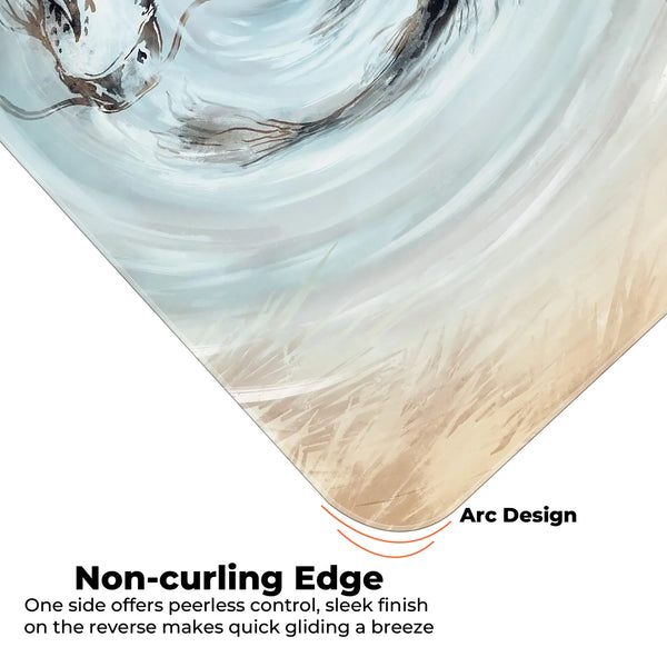 Zen Yin Yang Koi Fish Deskmat