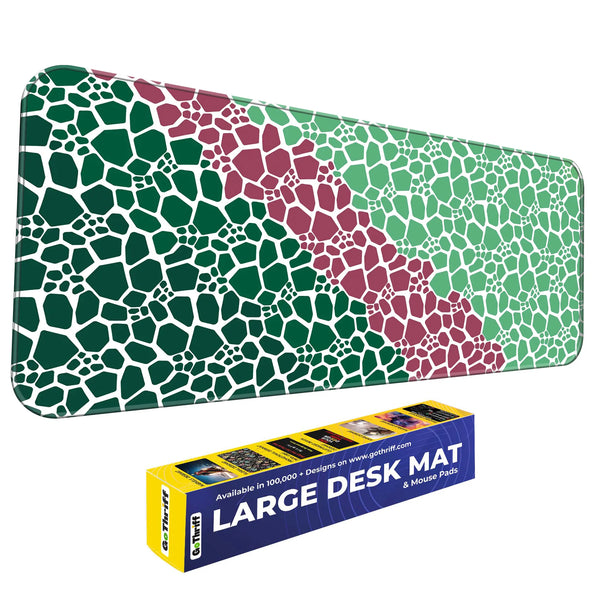 Rock pattern Deskmat
