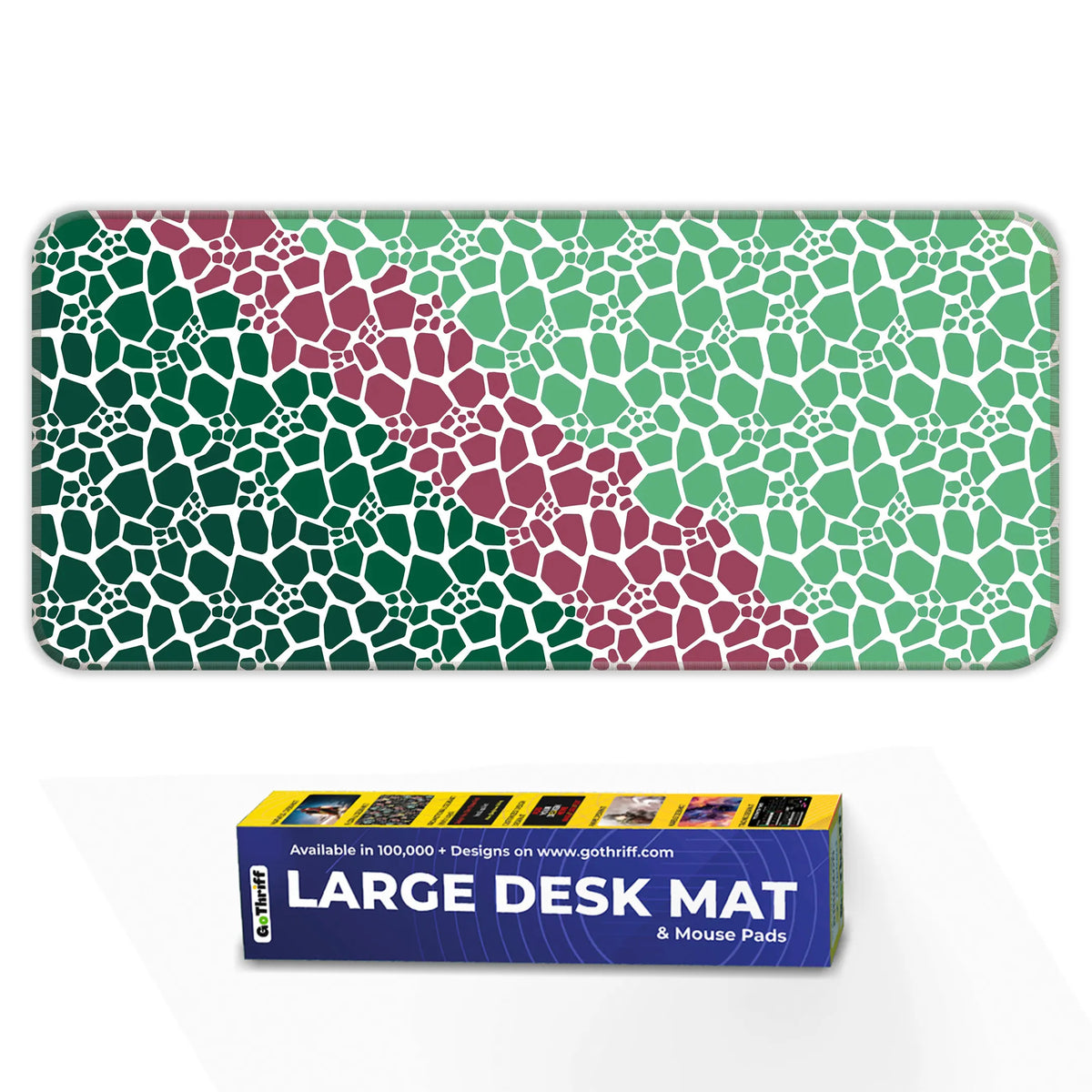 Rock pattern Deskmat