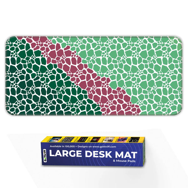 Rock pattern Deskmat