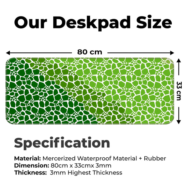 Rock pattern Deskmat