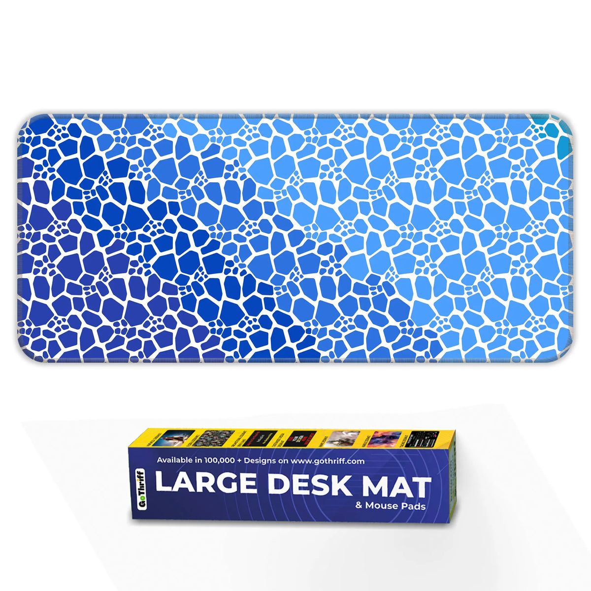 Rock pattern Deskmat