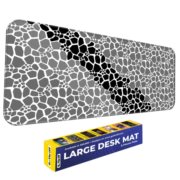 Rock pattern Deskmat