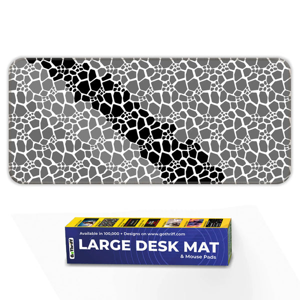 Rock pattern Deskmat