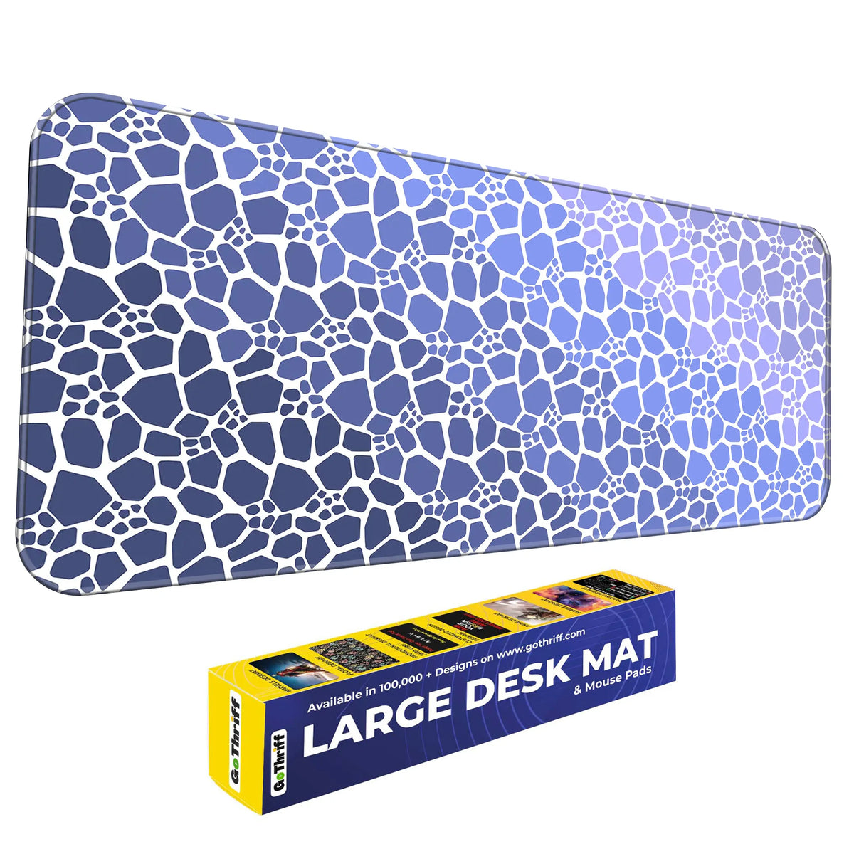 Rock pattern Deskmat