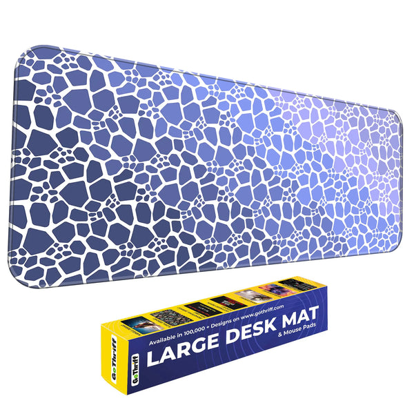 Rock pattern Deskmat