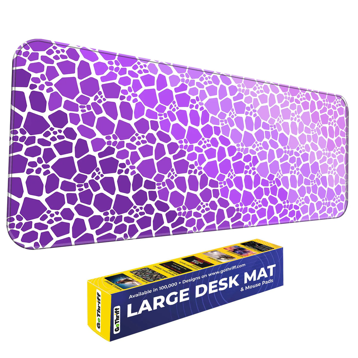 Rock pattern Deskmat