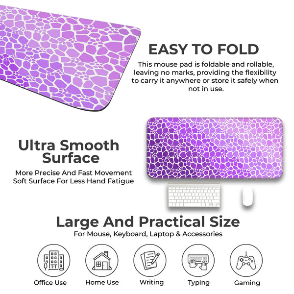 Rock pattern Deskmat