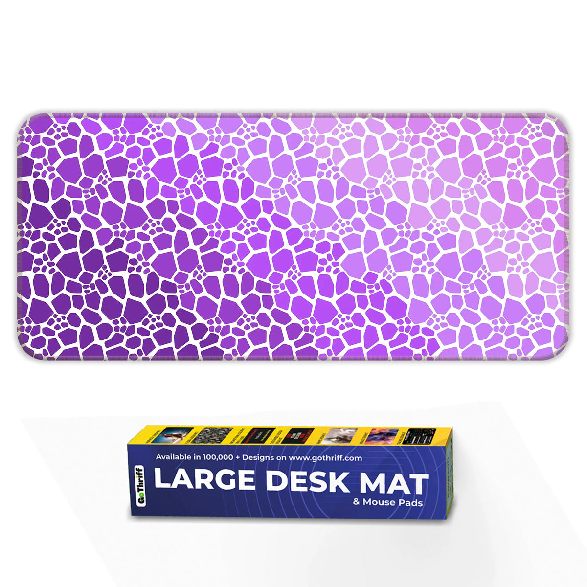 Rock pattern Deskmat