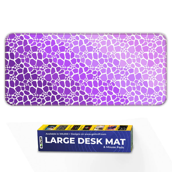Rock pattern Deskmat