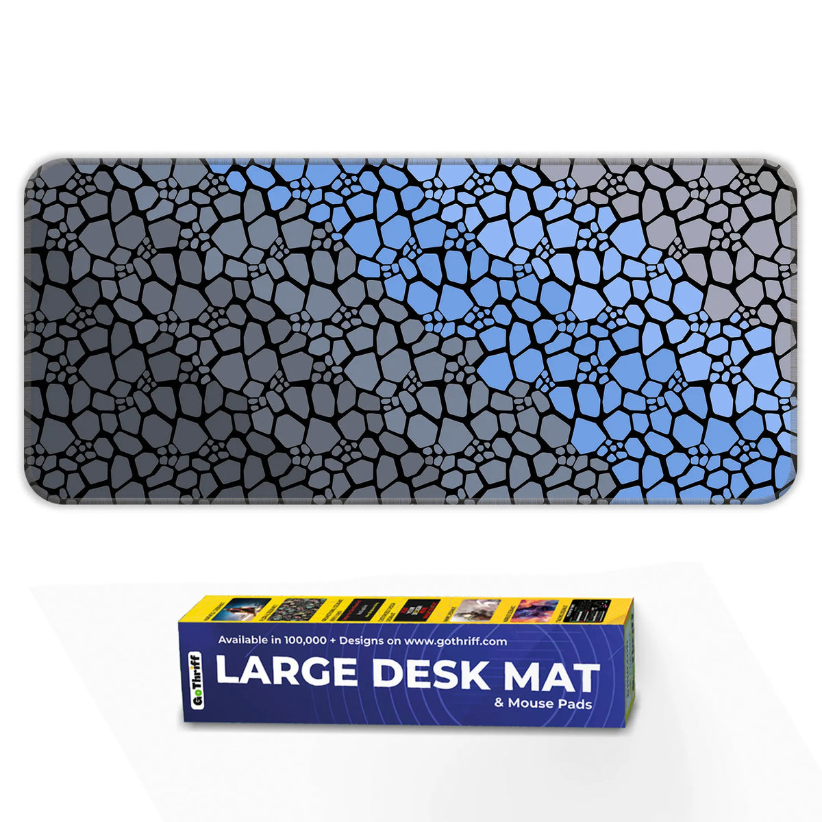 Rock pattern Deskmat
