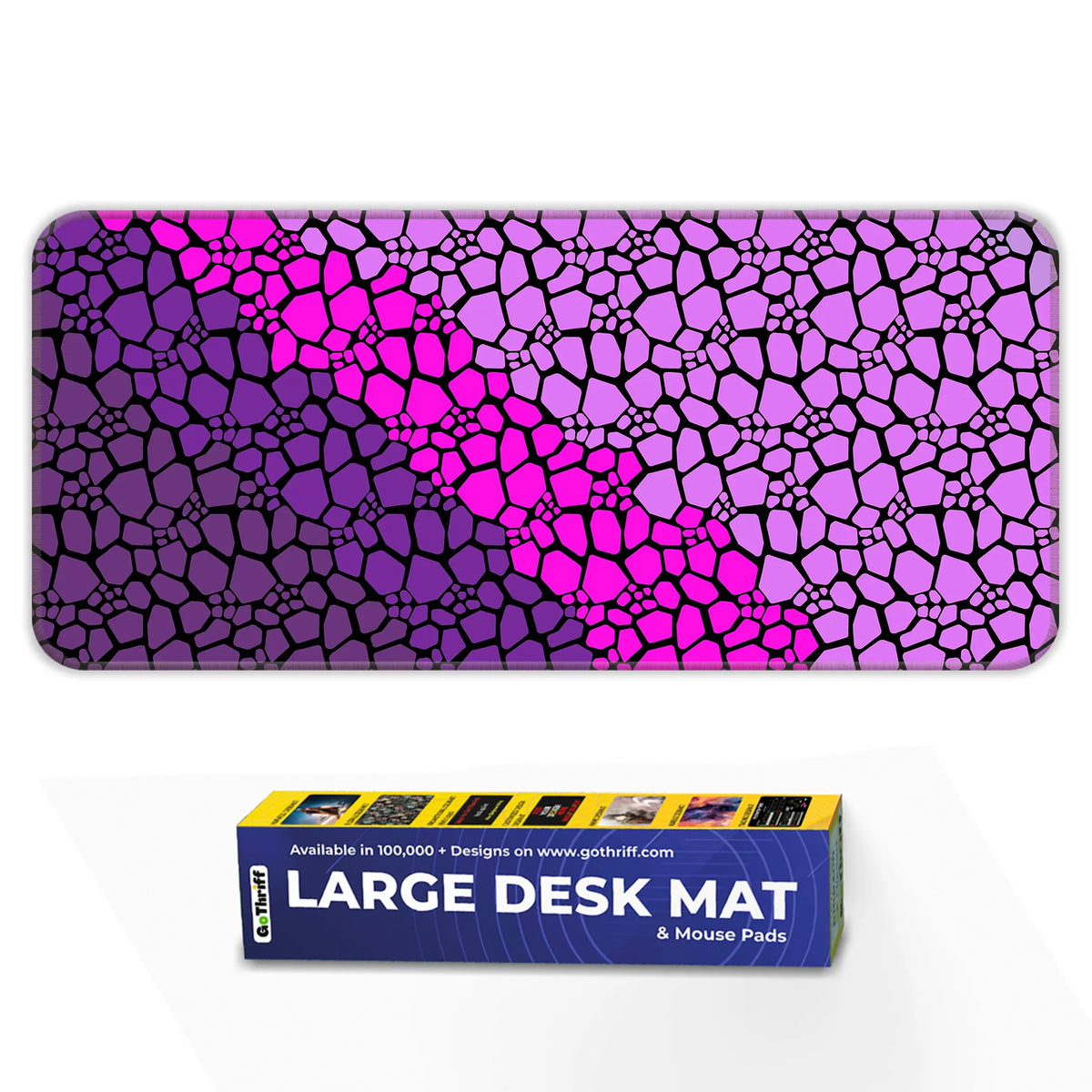 Rock pattern Deskmat