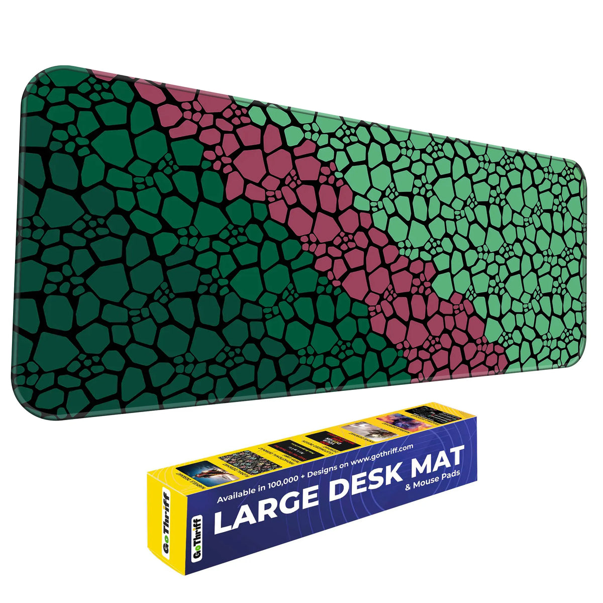 Rock pattern Deskmat