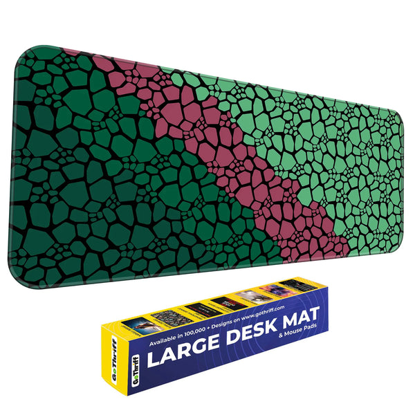 Rock pattern Deskmat