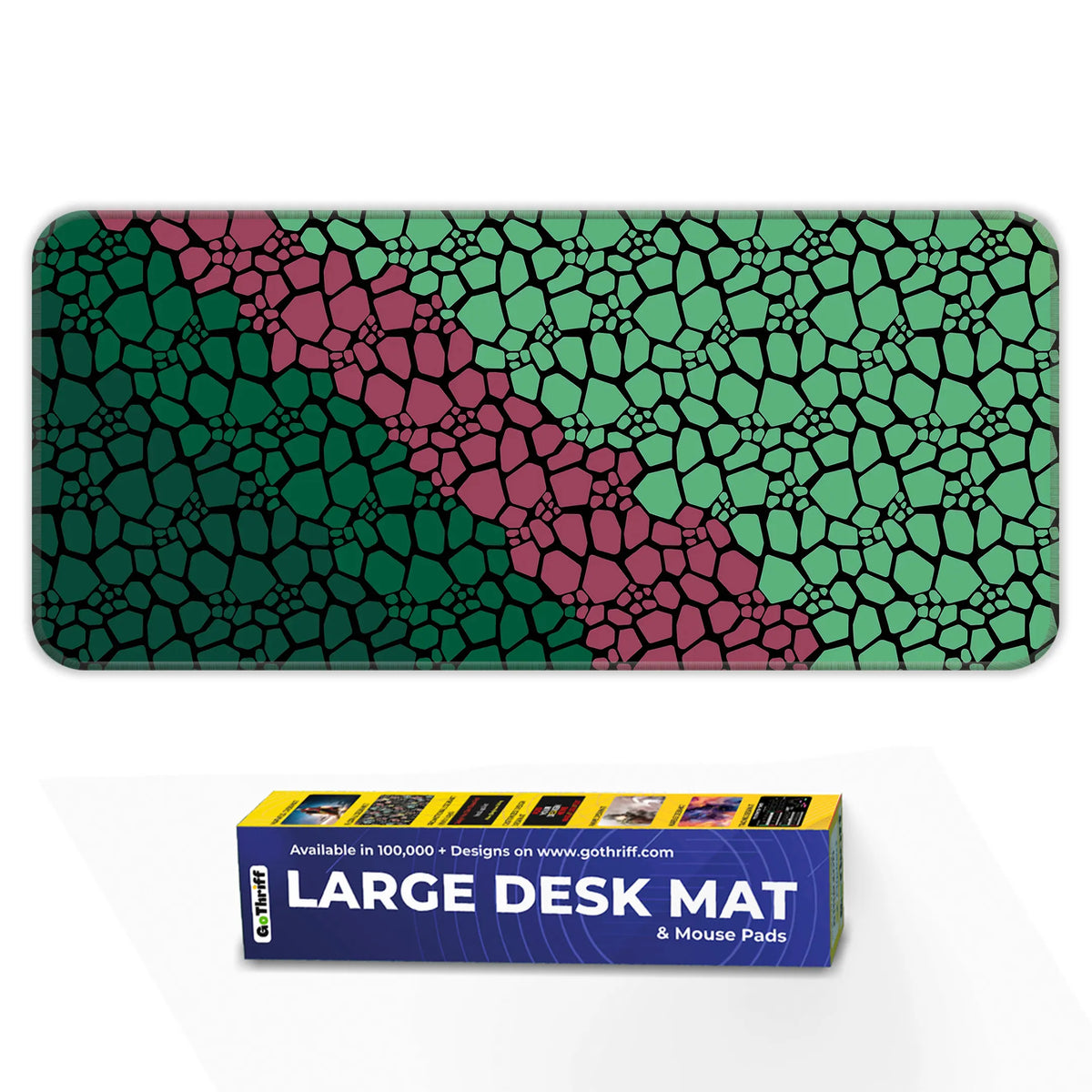Rock pattern Deskmat