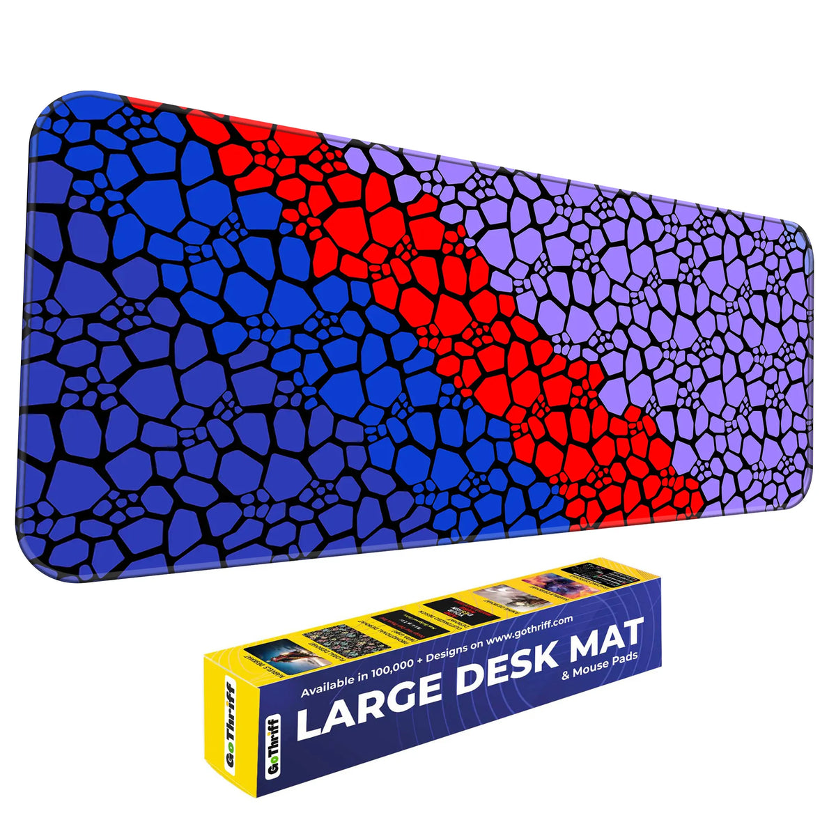 Rock pattern Deskmat