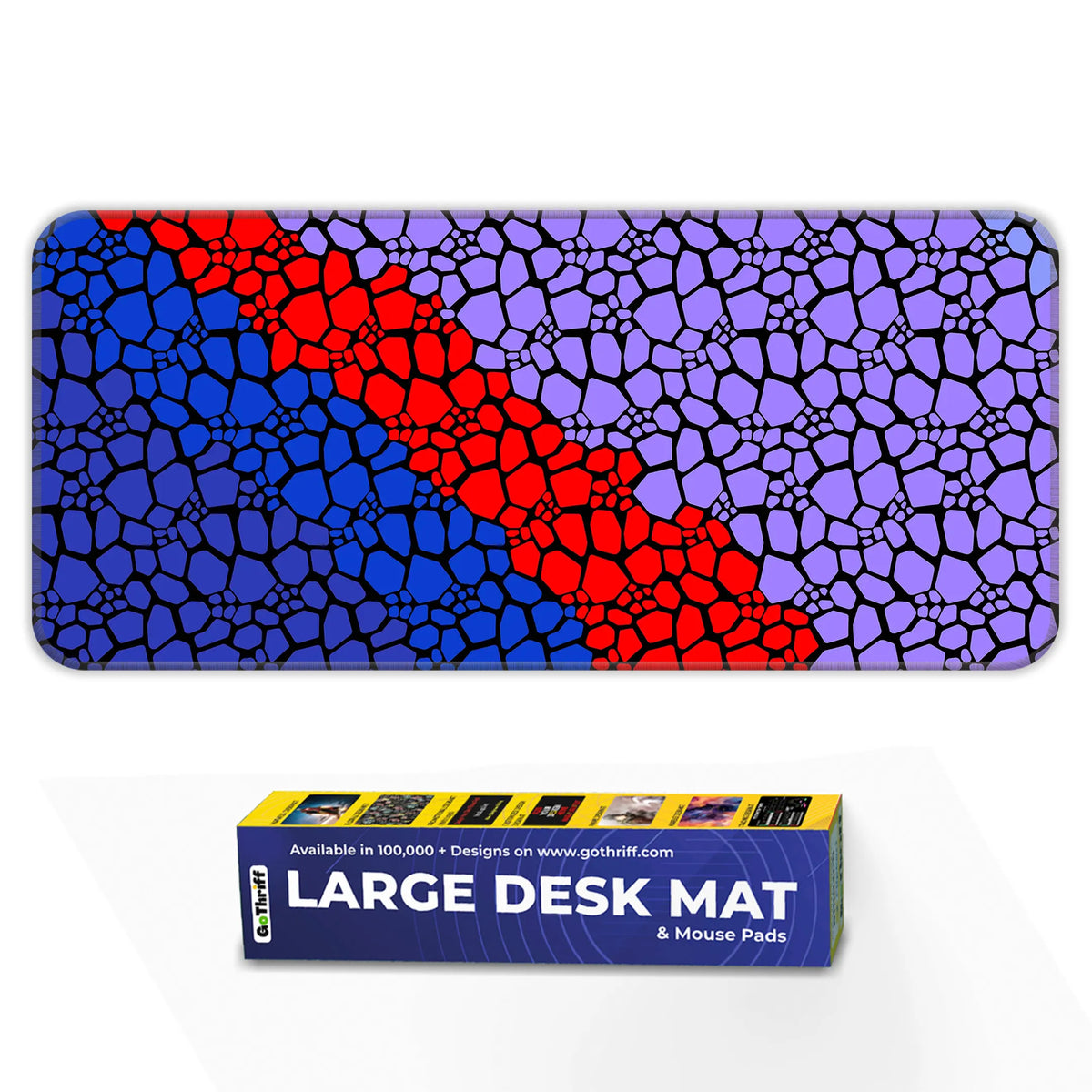 Rock pattern Deskmat