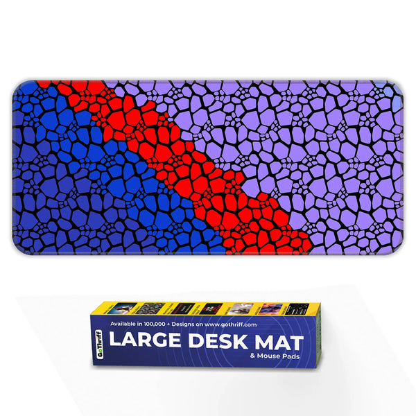 Rock pattern Deskmat