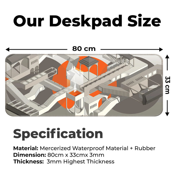 Impossible Architecture Deskmat