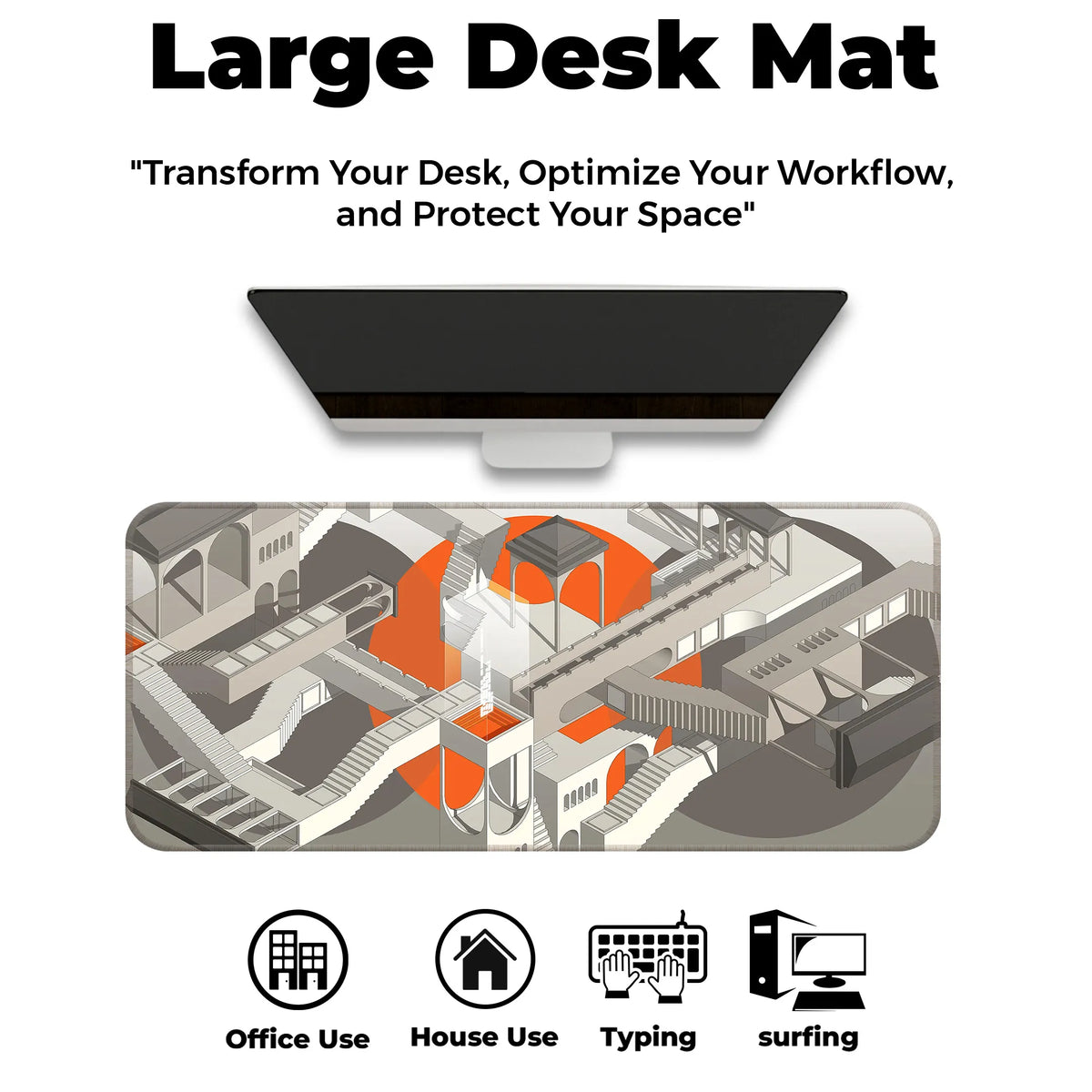 Impossible Architecture Deskmat