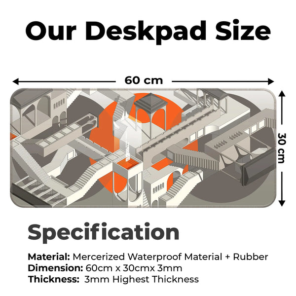 Impossible Architecture Deskmat