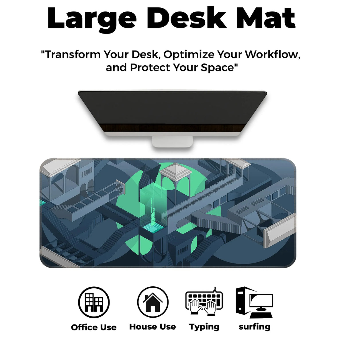 Impossible Architecture Deskmat