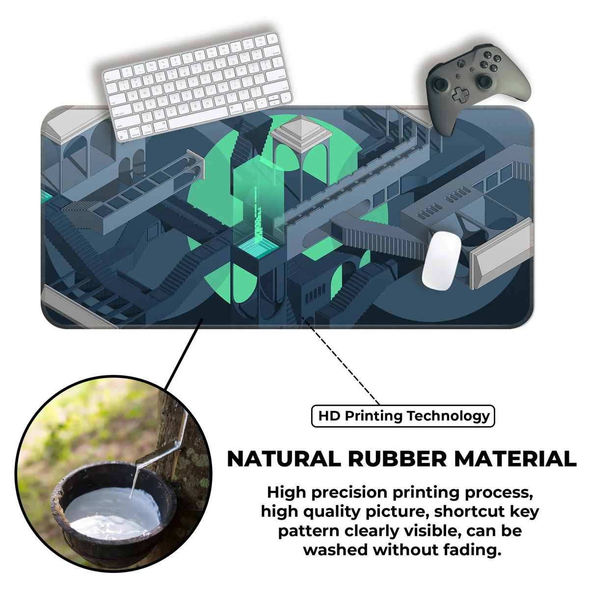 Impossible Architecture Deskmat