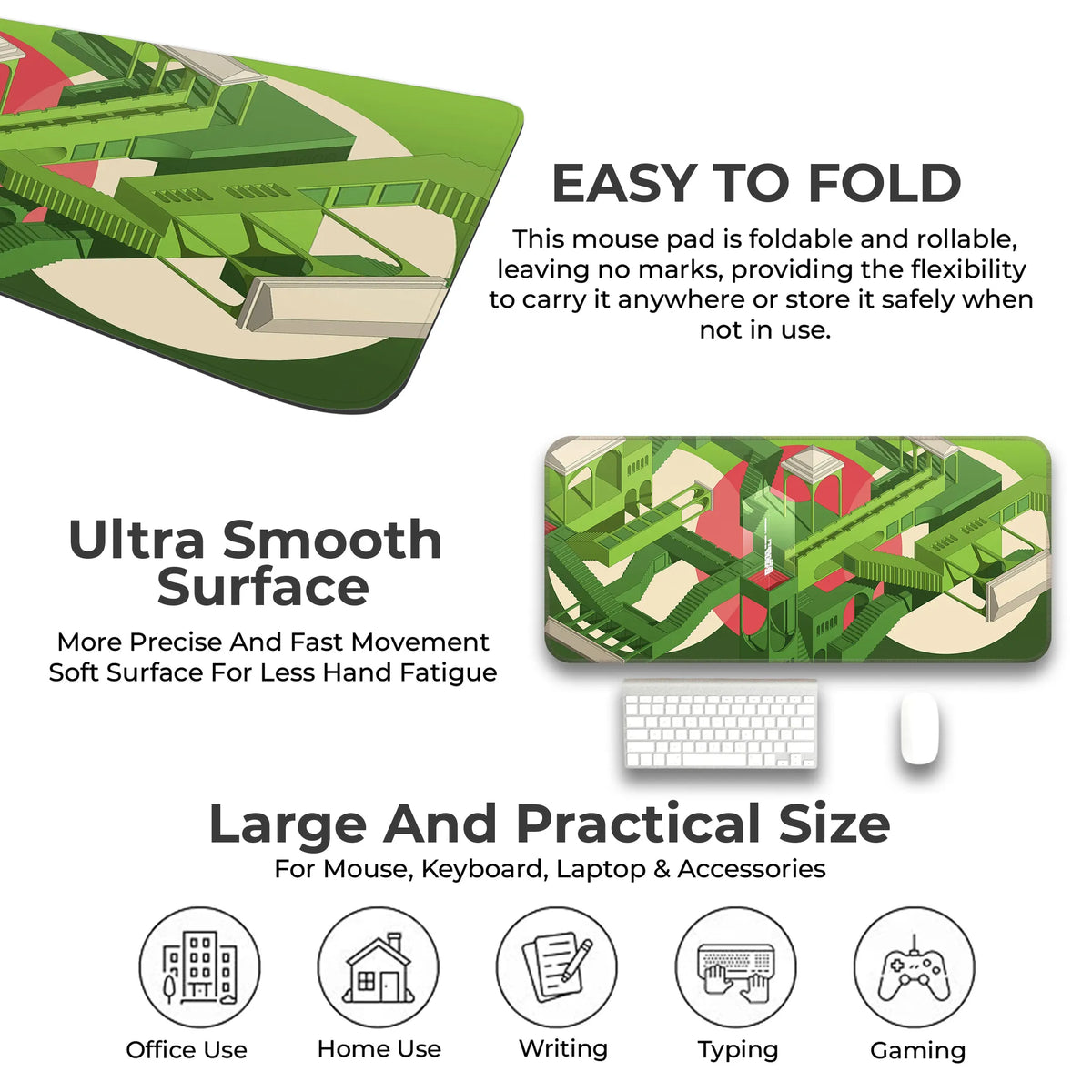 Impossible Architecture Deskmat