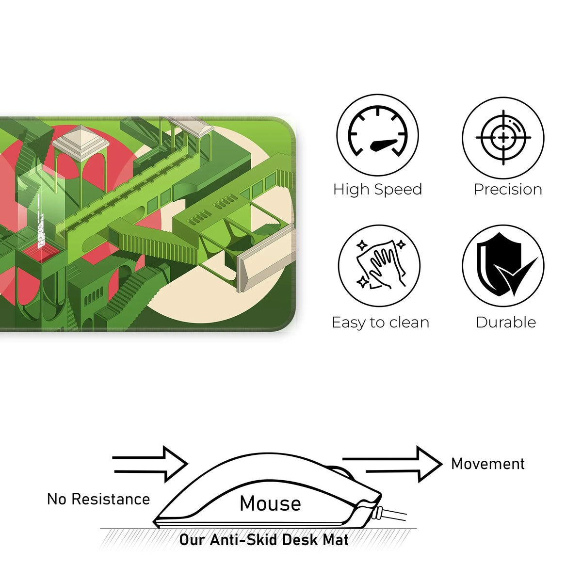 Impossible Architecture Deskmat