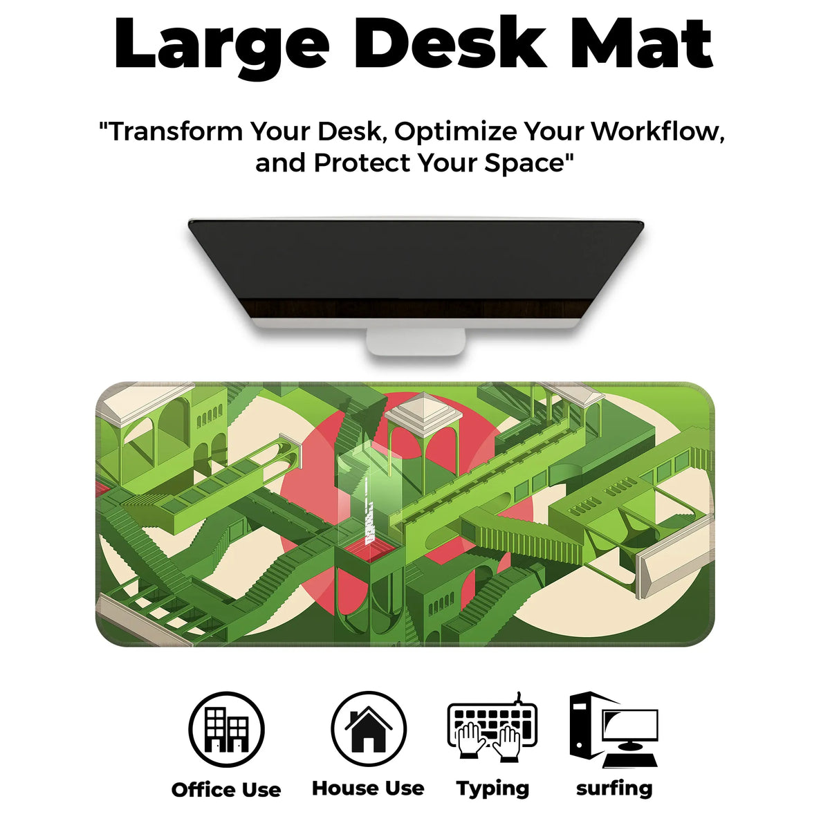 Impossible Architecture Deskmat