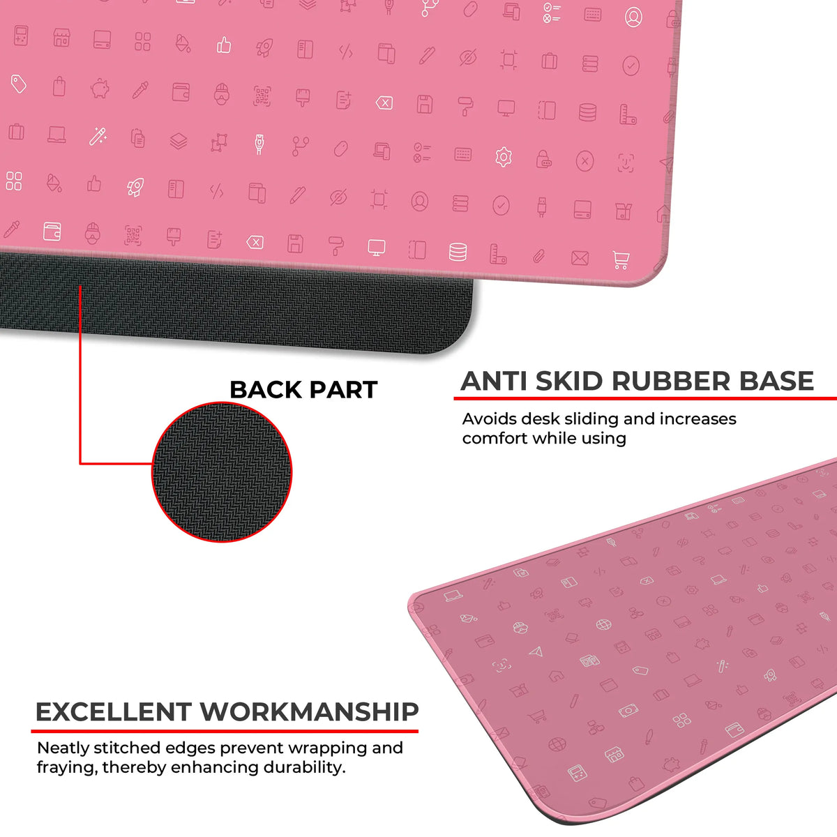 Cyber UI Icons Deskmat
