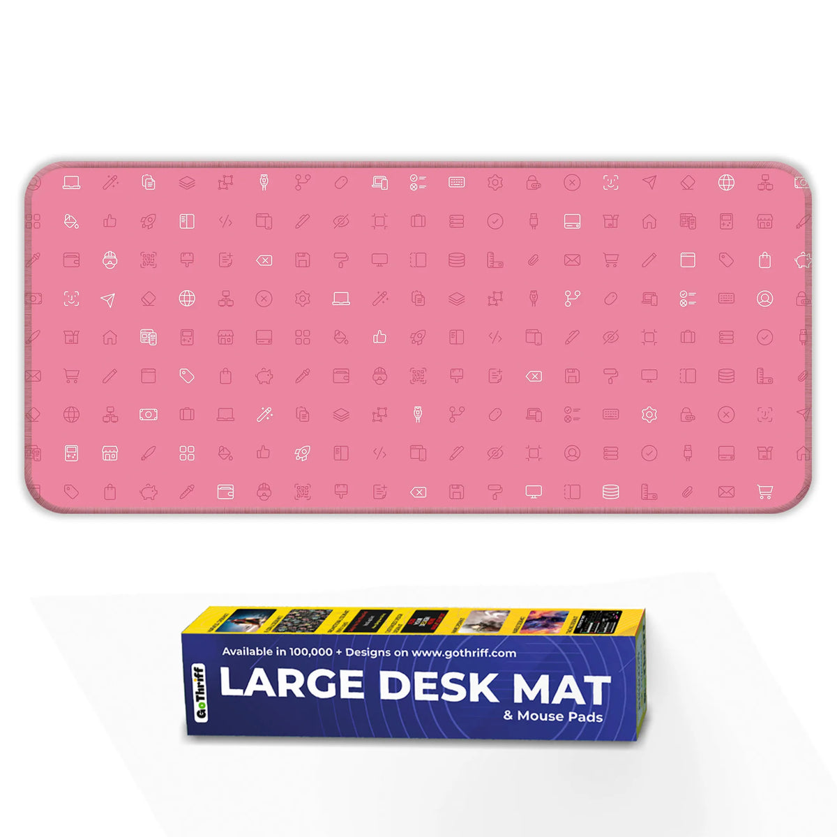 Cyber UI Icons Deskmat