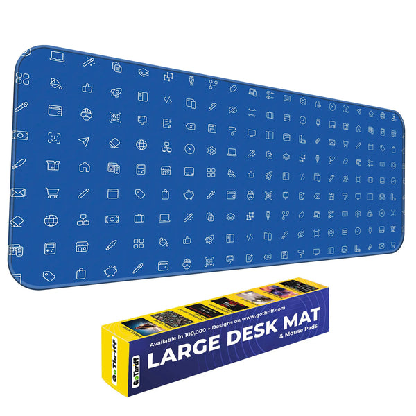 Cyber UI Icons Deskmat