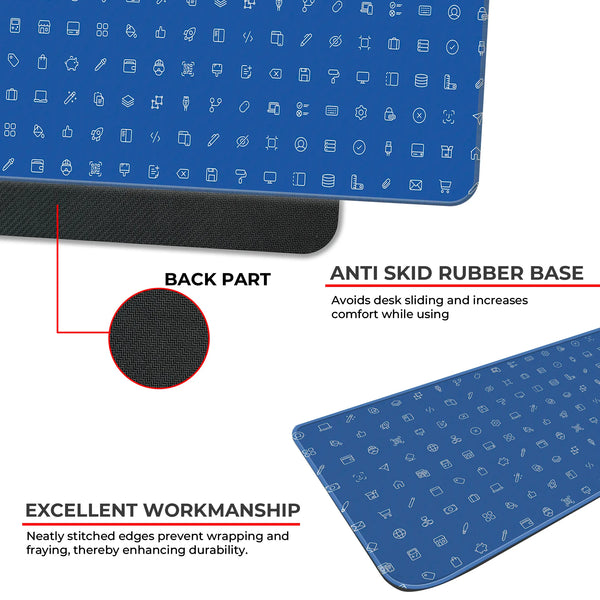 Cyber UI Icons Deskmat