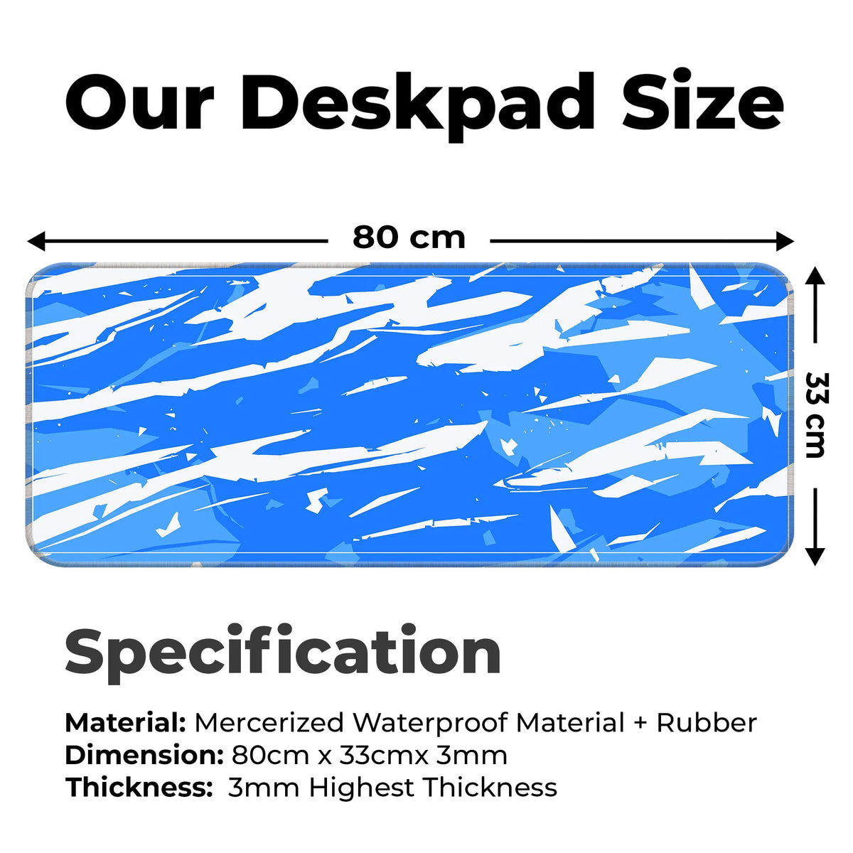 Pattern Skamo Deskmat