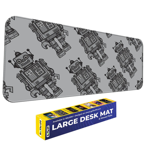 Retro Robot Deskmat