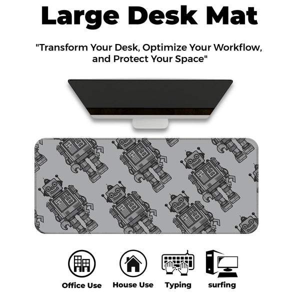 Retro Robot Deskmat