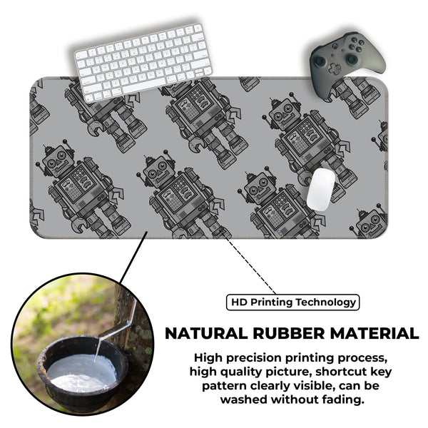 Retro Robot Deskmat
