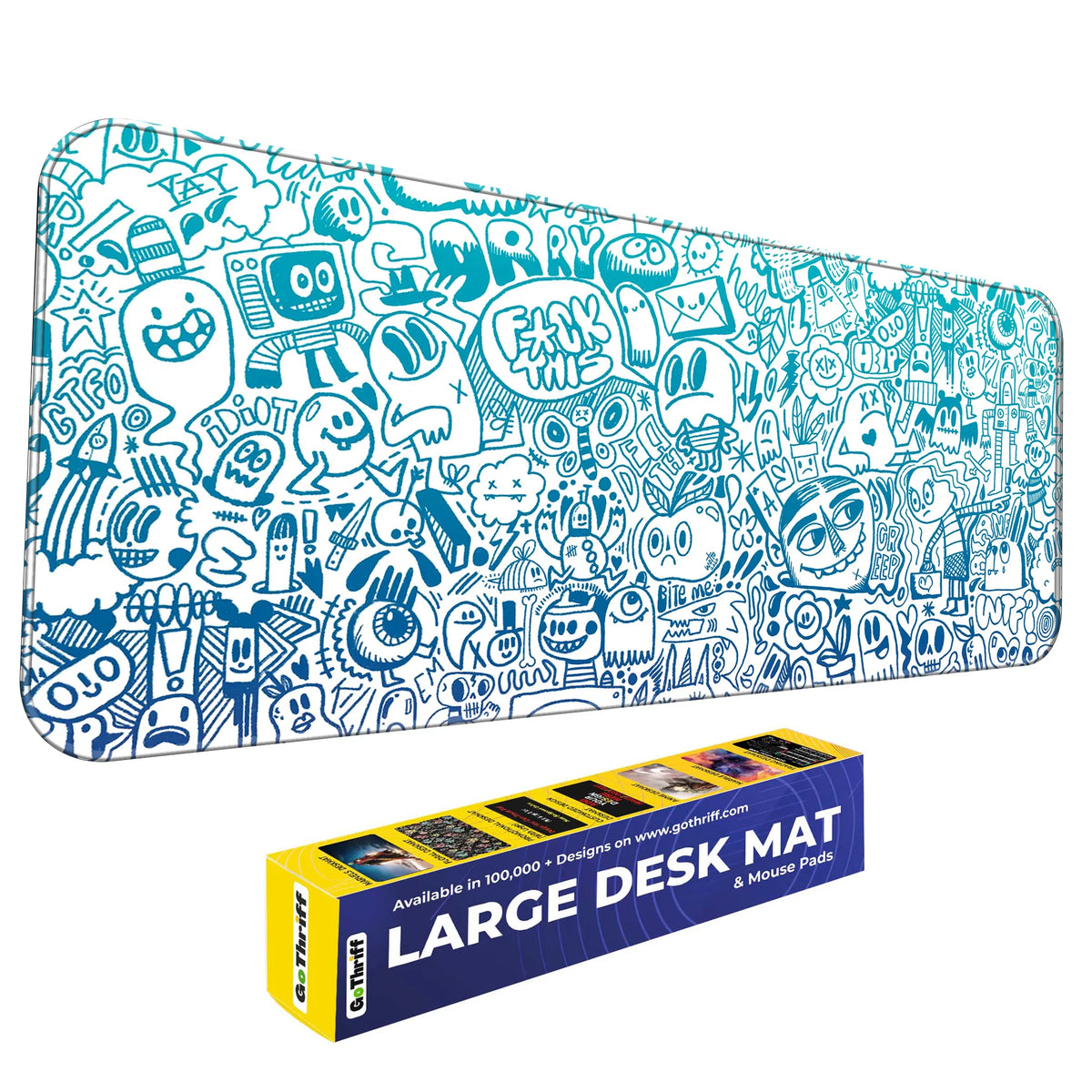 Graffiti Doodle Deskmat