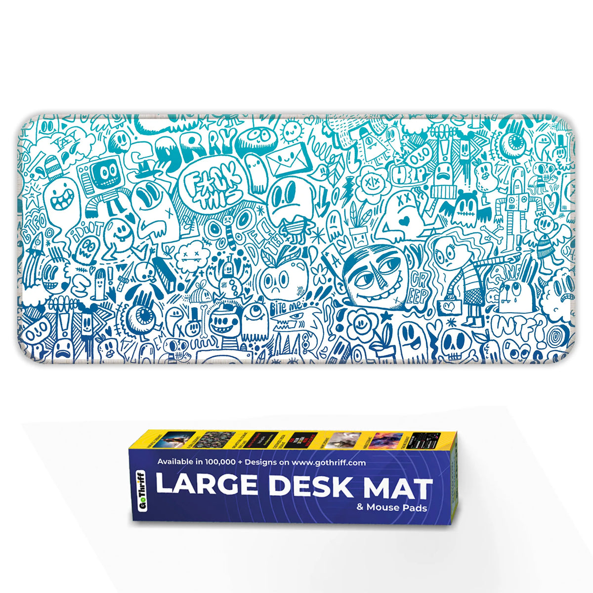 Graffiti Doodle Deskmat