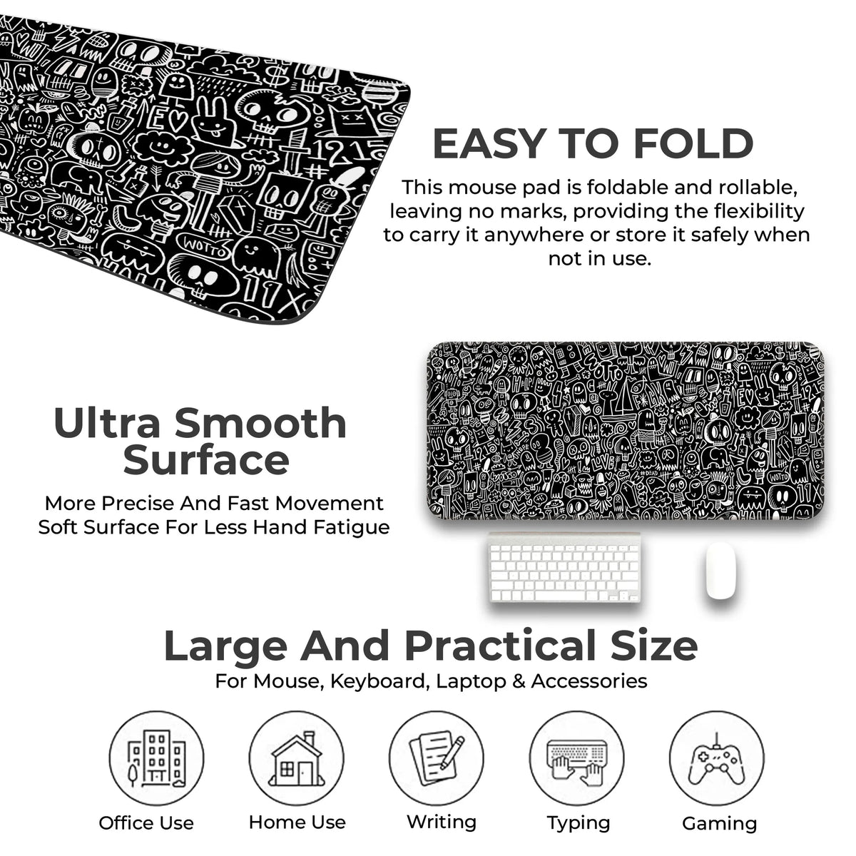 Graffiti Doodle Deskmat