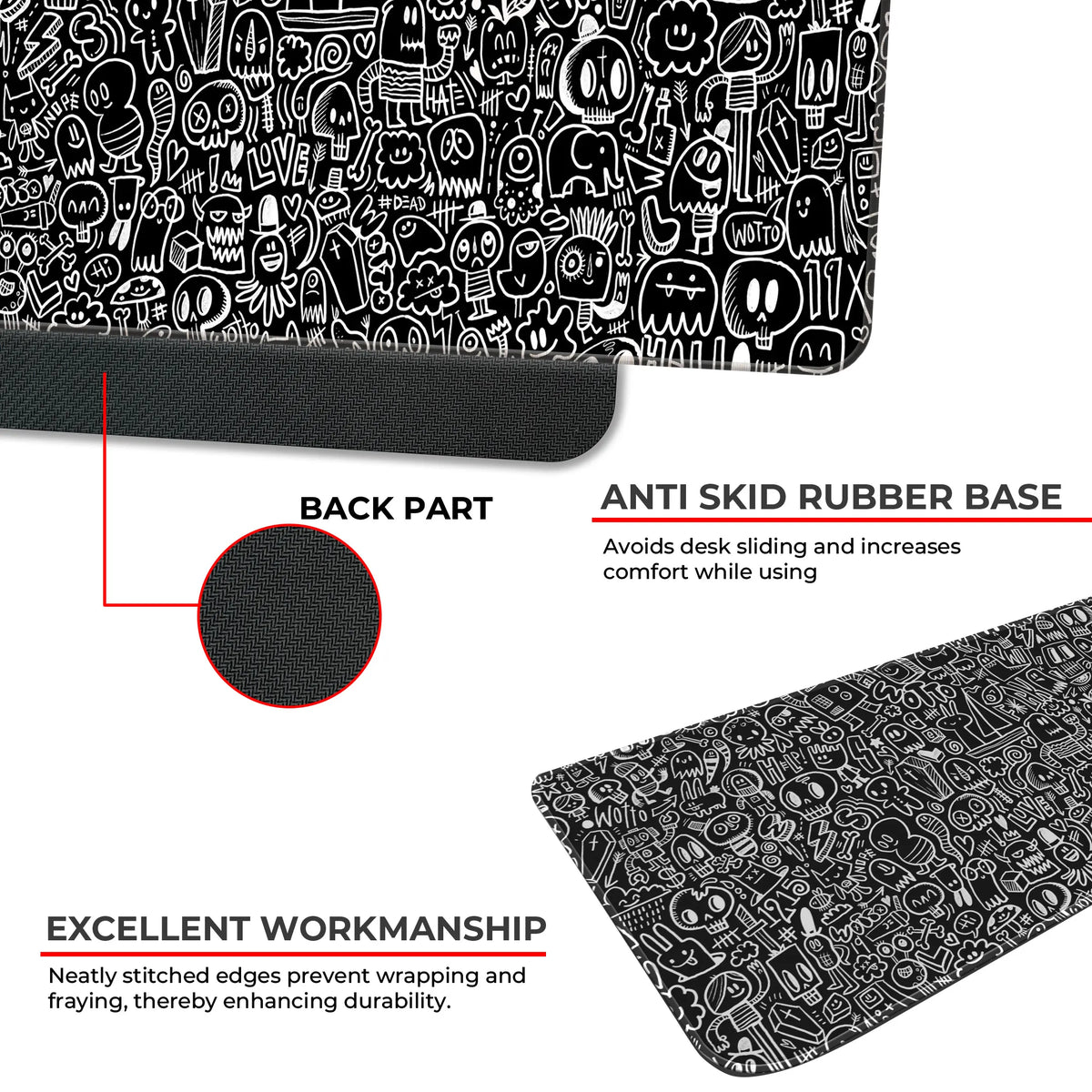 Graffiti Doodle Deskmat